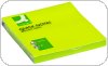 Bloczek samoprzylepny Q-CONNECT Brilliant, 76x76mm, 1x80 kart., zielony, KF10515