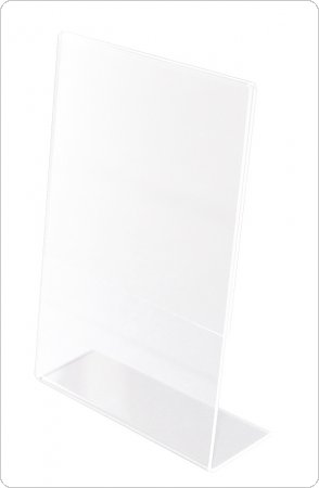 Podstawka z plexi Q-CONNECT, 100x150mm, transparentna, KF18032
