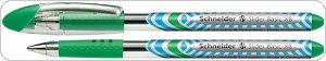 Długopis SCHNEIDER Slider Basic, XB, zielony, SR151204