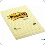 Bloczek 3M POST-IT 662 102x152mm żółte 100 kartek kratka FT510010638