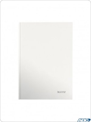 Brulion w kratkę A5, 80 kartek, LEITZ WOW biały 46281101