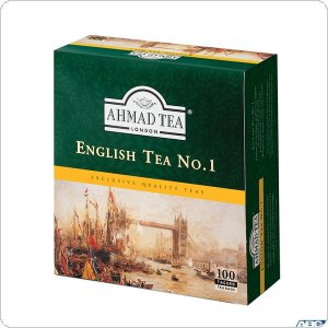 Herbata AHMAD ENGLISH TEA No.1 100 torebek x 2g, zawieszka