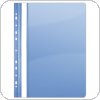 Skoroszyt DONAU, PVC, A4, twardy, 150 / 160mikr., wpinany, niebieski, (10szt), 1704001-10