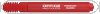 Marker permanentny OFFICE PRODUCTS, ścięty, 1-5mm (linia), czerwony, 17071311-04