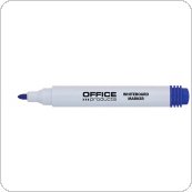 Marker do tablic OFFICE PRODUCTS, okrągły, 1-3mm (linia), niebieski, 17071411-01