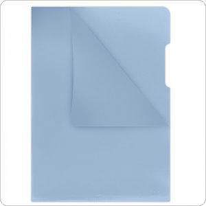 Obwoluta, ofertówka DONAU typu L, PP, A4, krystaliczne, 180mikr., niebieska, (100szt), 1784095PL-10