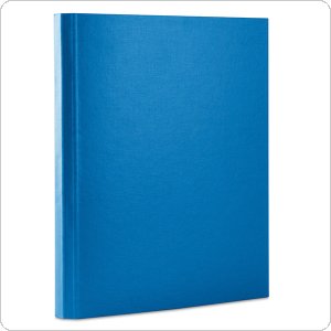 Teczka z rzepem OFFICE PRODUCTS, PP, A4/4cm, 3-skrzydłowe, niebieska, 21187411-01