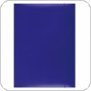 Teczka z gumką OFFICE PRODUCTS, karton / lakier, A4, 350gsm, 3-skrzydłowe, niebieska, 21191141-01