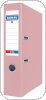 Segregator DONAU Life, pastel, A4 / 75mm, różowy, 3966001PL-30