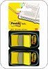 Zakładki indeksujące POST-IT (680-Y2EU), PP, 25x43mm, 2x50 kart., żółte, 3M-70005078053