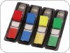 Zakładki indeksujące POST-IT (683-4AB), PP, 12x43mm, 4x35 kart., mix kolorów neonowy, 3M-70071353588