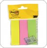 Zakładki indeksujące POST-IT (671 / 3), papier, 26x76mm, 3x100 kart., mix kolorów, 3M-UU009543354