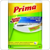 Ścierki uniwersalne PRIMA Maxi Jak bawełna , 3szt., żółte, 3M-XA004806445