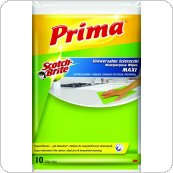 Ścierki uniwersalne PRIMA Maxi Jak bawełna , 10szt., żółte, 3M-XA004806452