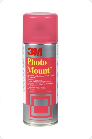 Klej w sprayu 3M Photomount (UK9479/10), do papieru fotograficznego, 400ml, 3M-YP208060613