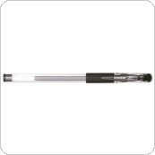 Długopis żelowy DONAU z wodoodpornym tuszem 0,5mm, czarny, 7342001PL-01