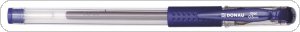 Długopis żelowy DONAU z wodoodpornym tuszem 0,5mm, niebieski, 7342001PL-10