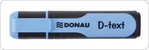 Zakreślacz fluorescencyjny DONAU D-Text, 1-5mm (linia), niebieski, 7358001PL-10