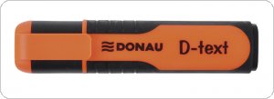 Zakreślacz fluorescencyjny DONAU D-Text, 1-5mm (linia), pomarańczowy, 7358001PL-12