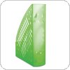 Pojemnik na dokumenty ażurowy DONAU, polistyren, A4, transparentny zielony, 7462188PL-06