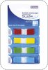 Zakładki indeksujące DONAU, PP, 12x45mm, 4x35 kart., mix kolorów, 7557001PL-99
