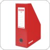 Pojemnik na dokumenty DONAU, karton, A4 / 100mm, lakierowany, czerwony, 7648101-04FSC