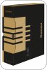 Pudło archiwizacyjne DONAU, karton, A4 / 100mm, brązowe, 7661301FSC-02