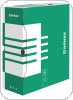 Pudło archiwizacyjne DONAU, karton, A4 / 120mm, zielone, 7662301FSC-06