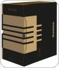 Pudło archiwizacyjne DONAU, karton, A4 / 155mm, brązowe, 7663301FSC-02