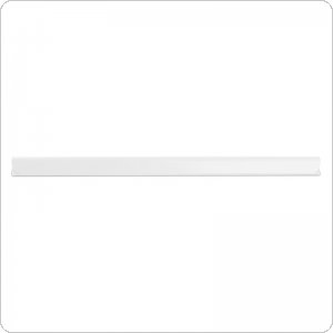 Listwa zaciskająca DONAU, PVC, A4, 10mm, do 100 kartek, biała, (10szt), 7897001PL-09
