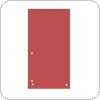 Przekładki DONAU, karton, 1 / 3 A4, 235x105mm, 100szt., czerwone, 8620100-04PL