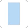 Przekładki DONAU, karton, 1 / 3 A4, 235x105mm, 100szt., niebieskie, 8620100-10PL