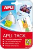 Masa mocująca APLI Apli-Tack, w bloku, 57g, niebieska, AP11703