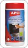 Ściereczki do czyszczenia ekranów APLI, tuba, 100szt., AP11823 Środki czyszczące