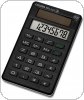 Kalkulator biurowy CITIZEN ECC-110, 8-cyfrowy, 118x70mm, czarny, CI-ECC110