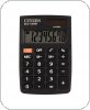 Kalkulator kieszonkowy CITIZEN SLD-100NR, 8-cyfrowy, 88x58mm, czarny, CI-SLD100NR