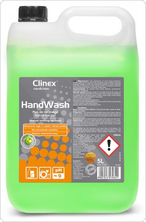 Płyn CLINEX Hand Wash 5L 77-051, do ręcznego mycia naczyń, CL77051