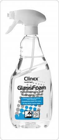Pianka CLINEX Glass Foam 650ml 77-688, do mycia szyb, CL77688