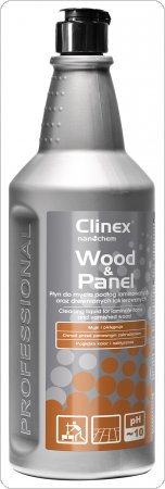 Płyn do mycia drewnianych podłóg i paneli CLINEX Wood&Panel 1L 77-689, skoncentrowany, CL77689