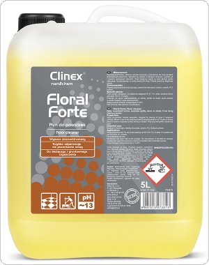 Płyn CLINEX Floral Forte 5L 77-706, do czyszczenia posadzek, CL77706