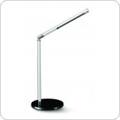 Lampka na biurko CEP CLED-100, 3W, ze ściemniaczem, srebrno-czarna, CLED0100-05
