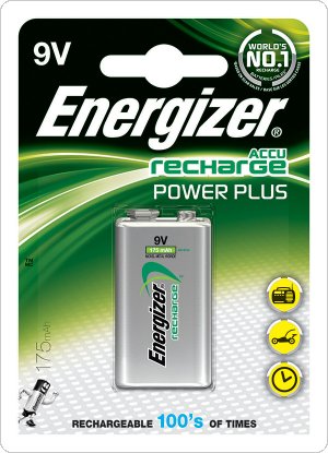 Akumulator ENERGIZER Power Plus, E, HR22, 9V, 175mAh, EN-138771