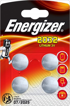 Bateria specjalistyczna ENERGIZER Ultimate Lithium Coins, CR2032, 3V, 4szt., EN-422993