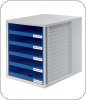 Zestaw 5 szufladek HAN CabinetSet, polistyren, A4, otwarte, niebieski, HN140114-10