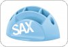 Przybornik na biurko SAX Design, z przegrodami, jasnoniebieski, ISAXDPH1-01