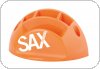 Przybornik na biurko SAX Design, z przegrodami, pomarańczowy, ISAXDPH1-07
