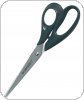 Nożyczki biurowe Q-CONNECT, klasyczne, 21cm, czarne, KF01227