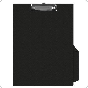 Clipboard Q-CONNECT deska, z klipsem, PVC, A4 czarny, KF01296