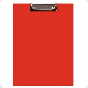 Clipboard Q-CONNECT teczka, PVC, A4 czerwony, KF01302