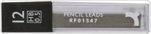 Grafity do ołówków Q-CONNECT 0,5mm, HB, KF01547